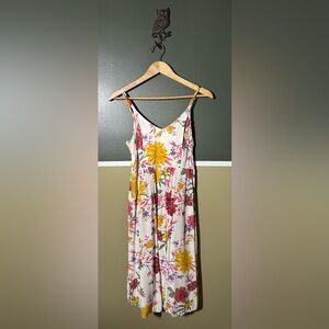 Old Navy Floral Maxi Dress - Yellow, Pink, Red